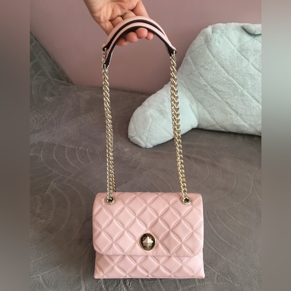 SOLD: Kate Spade Quilted Natalia Flap Shoulder Bag - Picture 7 of 9